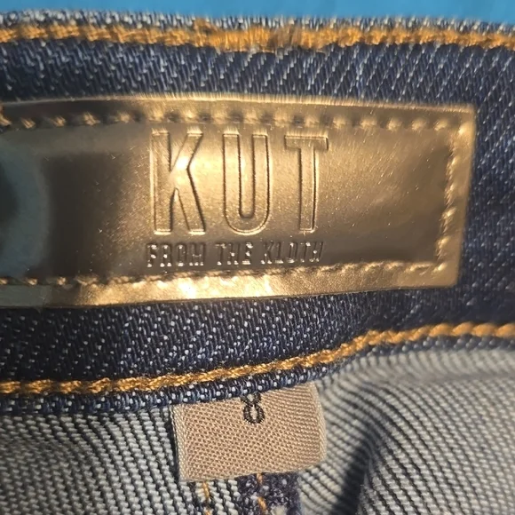 Kut from the Kloth Blue Straight Jeans - Picture 6 of 6